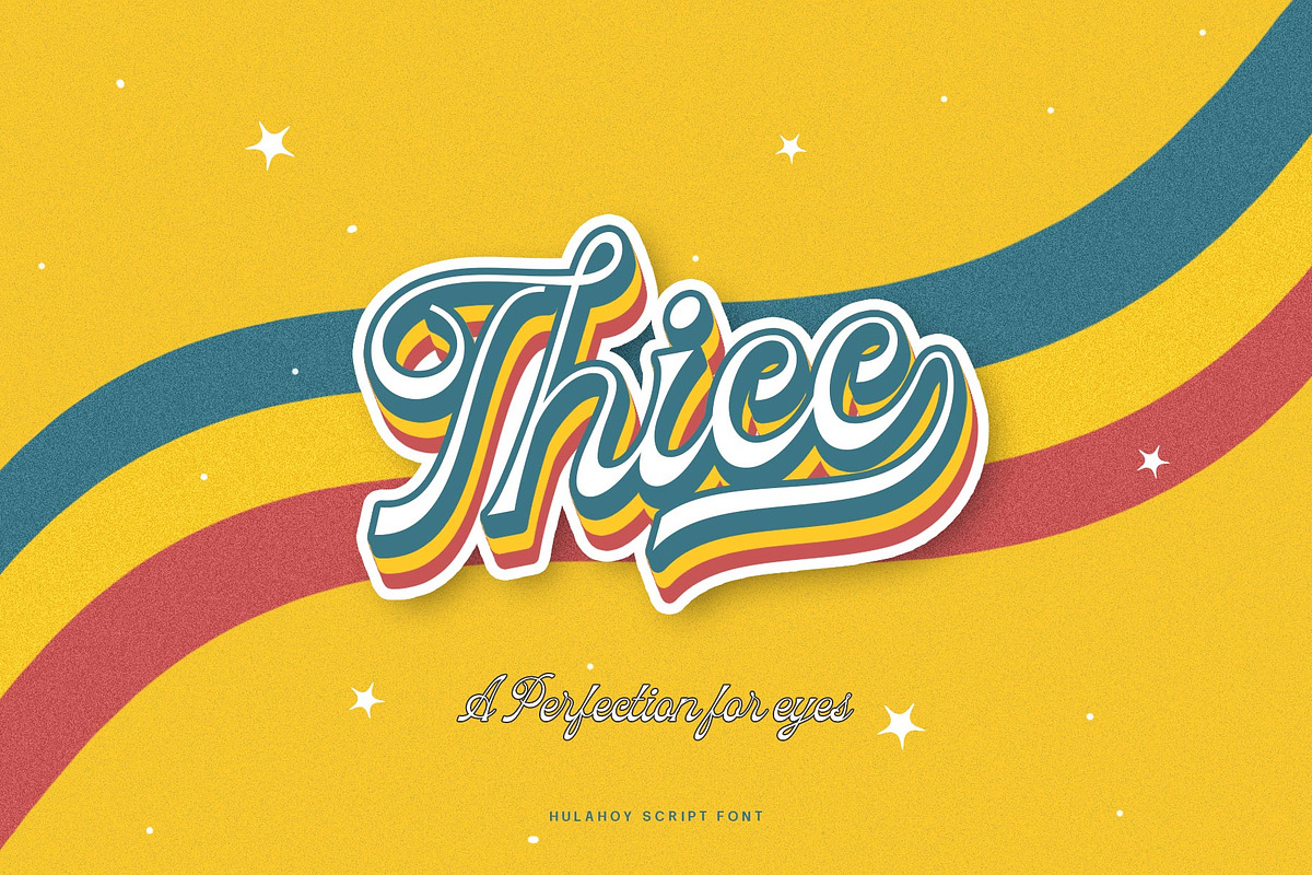 Hulahoy Typeface, a Script Font by alit design (Photo 8 of 15)