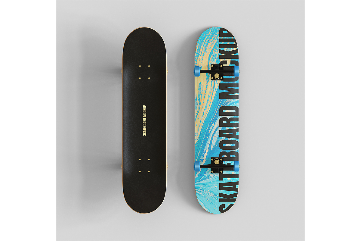 Skateboard Mockup, a Product Mockup by Muhazdinata (Photo 3 of 8)