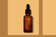 Amber Dropper Bottle Mockup, a Packaging Mockup by Copal (Thumbnail 16 of 18)
