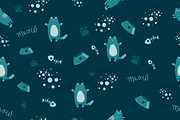 Hungry Cat illustration, a Pattern Graphic by OrcaJs (Thumbnail 3 of 3)