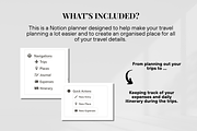 Notion Travel Planner, an App Template by SociallyyCreative (Thumbnail 5 of 20)