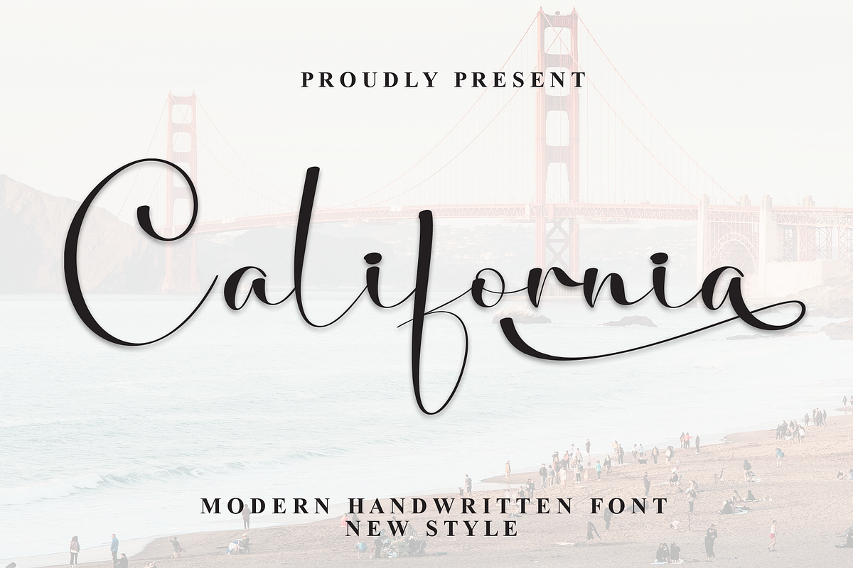California | Script Font, a Handwritten Font by Scratchones (Photo 1 of 9)