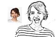 Sketch Oil painting, an Action Add-On by DesignCave (Thumbnail 4 of 5)