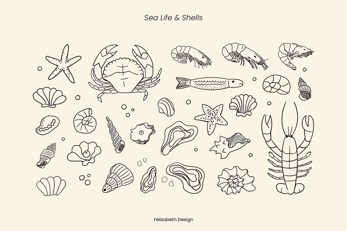 La Dolce Vita Hand Drawn Collection, an Object Illustration by Felizabeth Design (Photo 5 of 15)