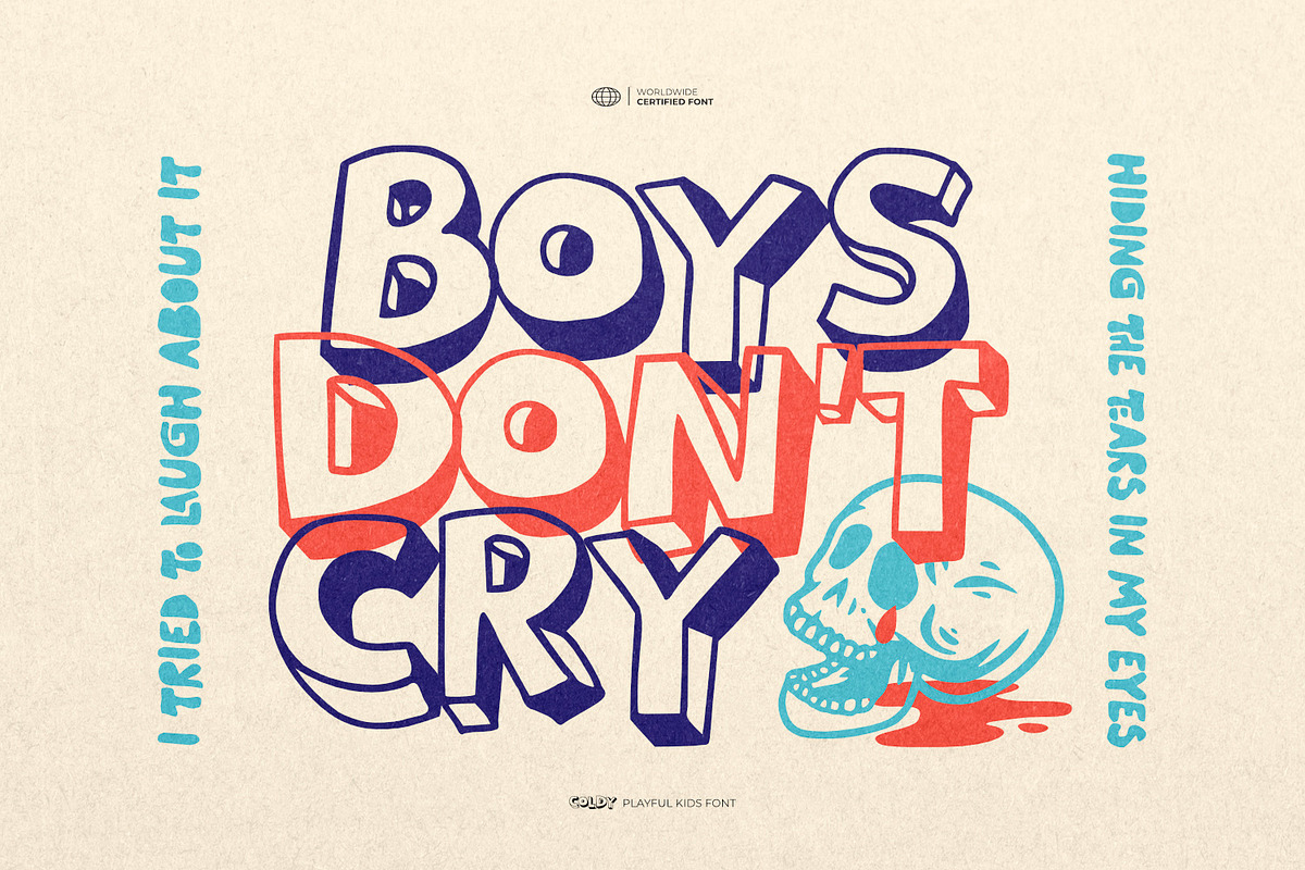 Coldy - Playful Kids Font, a Handwritten Font by ikiiko (Photo 2 of 7)