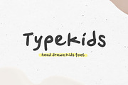 Typekids - Hand Drawn Kids Font, a Font by Weape Studio (Thumbnail 1 of 9)