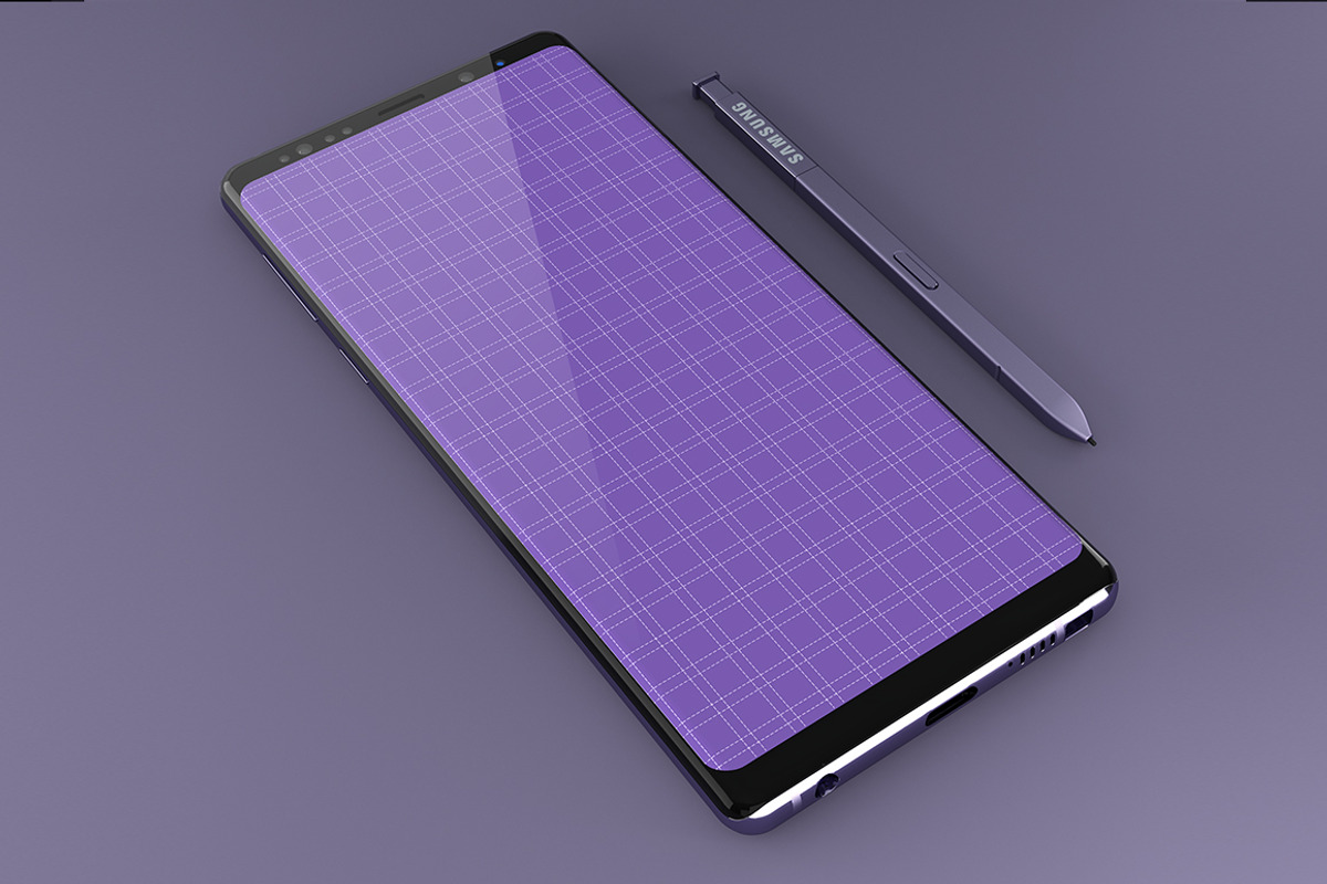 Samsung Galaxy Note 8 Design Mockup, an Android Mockup by illustrated (Photo 11 of 14)