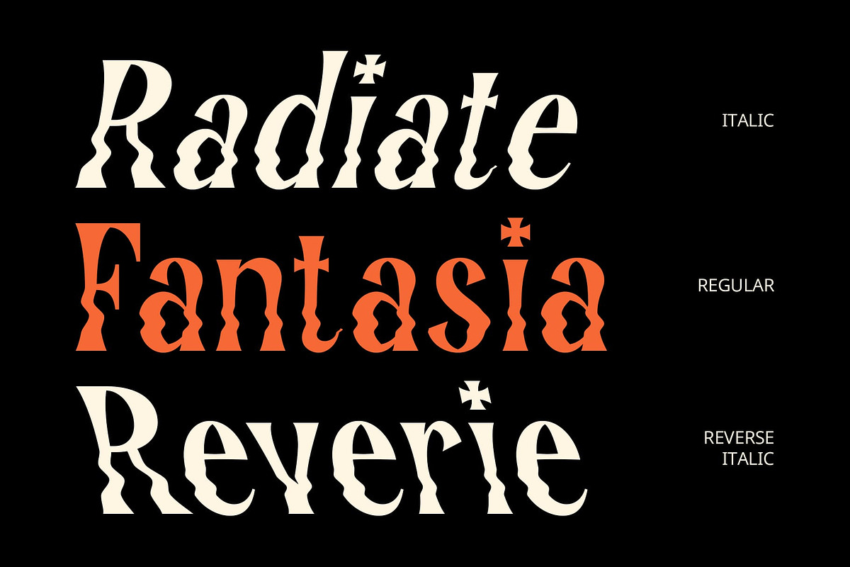 CS Spare – Psychedelic Font, a Sans Serif Font by Craft Supply Co. (Photo 3 of 8)