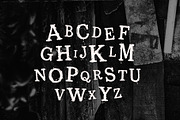 Graviots Fragmented - Broken Letters, a Serif Font by HypeWorksCo (Thumbnail 11 of 12)
