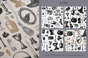 Witchcraft - Gothic Illustration Set, a Seasonal Illustration by Yevheniia (Thumbnail 9 of 11)