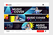 YouTube Banner Template V6, a Social Media Template by twinstd (Thumbnail 2 of 2)