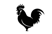 Rooster Chicken Silhouette Vector Bu, an Illustration by Designs_River (Thumbnail 6 of 51)