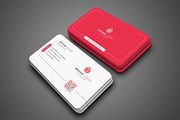 Corporate Business Card, a Business Card Template by GFXCity (Thumbnail 1 of 4)