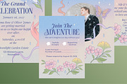 Whimsical Wedding Package - 7, an Invitation Template by Squirrel92 (Thumbnail 3 of 7)