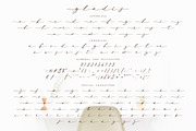 Gladis - Modern Calligraphy, a Script Font by Motokiwo (Thumbnail 7 of 8)
