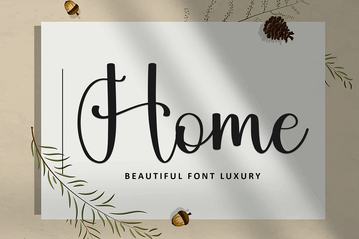 Flowery, a Handwritten Font by InermediaSTUDIO (Photo 5 of 8)