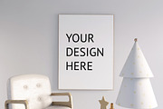 Modern Christmas interior., a Print Template by ChromiumHeart (Thumbnail 14 of 21)