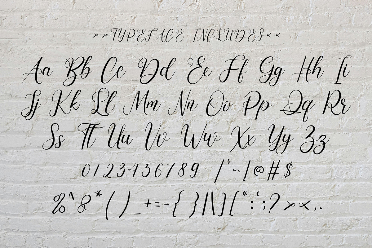Ruellia Creative, a Script Font by Gia Letter (Photo 7 of 9)