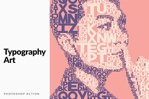 Typography Art Photoshop Action