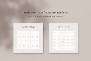 Wellness Instagram Template Kit