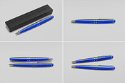 Ballpoint Pen Mockup - 8 views, a Pens & Pencil Mockup by Illusiongraphic (Thumbnail 25 of 26)