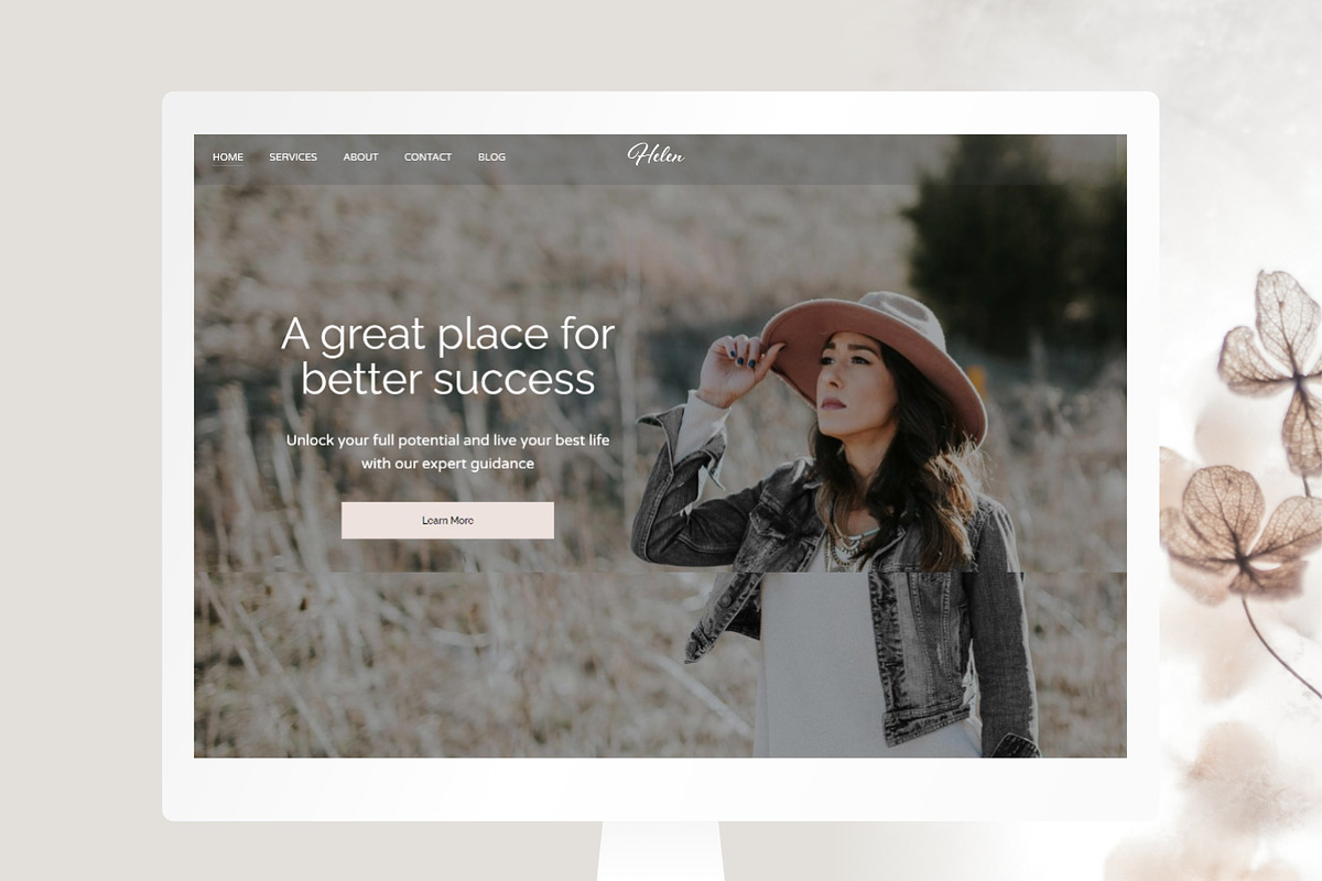 Premium Wix Template for Coaching, a Wix Template by Design House (Photo 10 of 10)