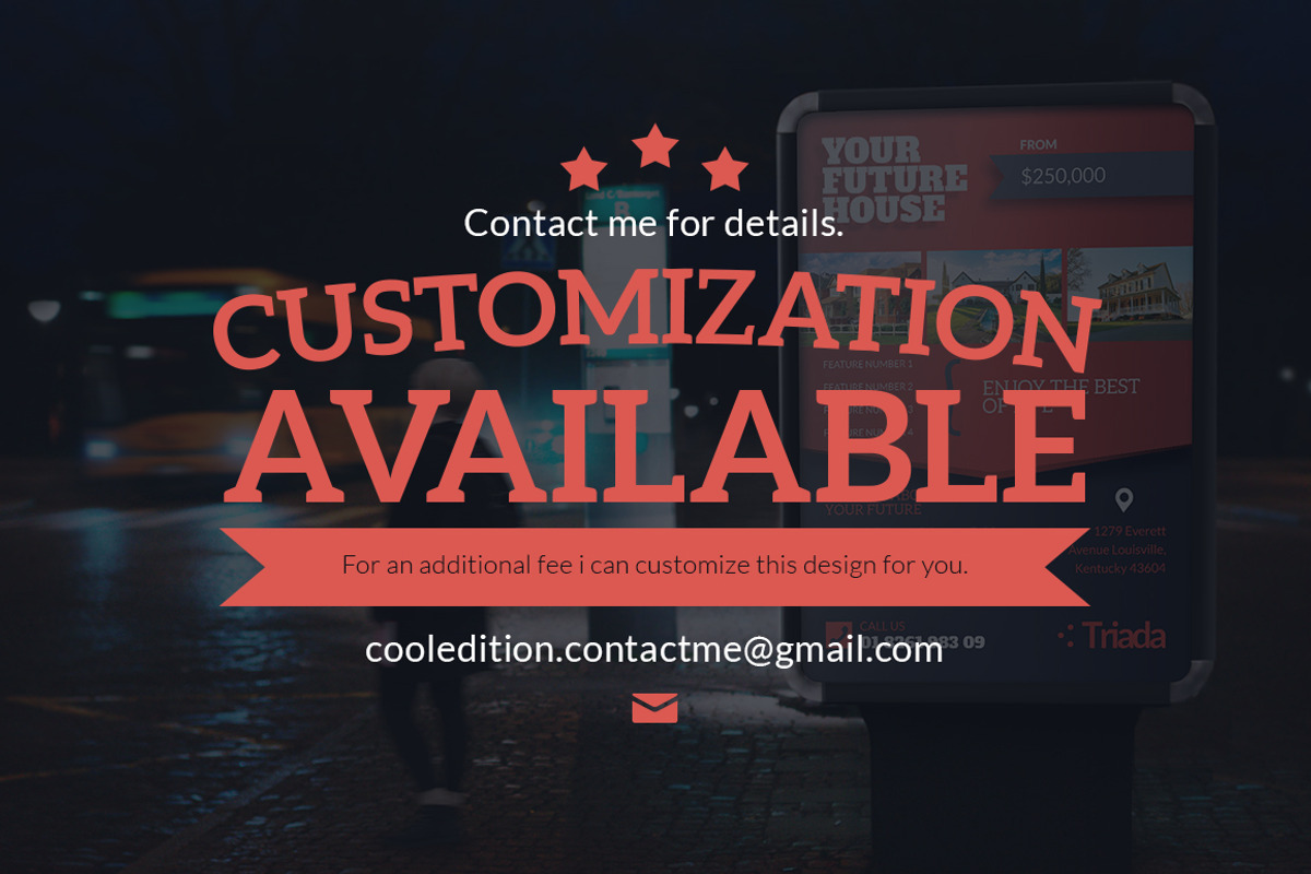 Bus Stop Billboard Design 1, a Flyer Template by Cooledition (Photo 5 of 5)
