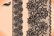 Lace ribbon seamless pattern, a Background Graphic by Vikpit (Thumbnail 2 of 3)