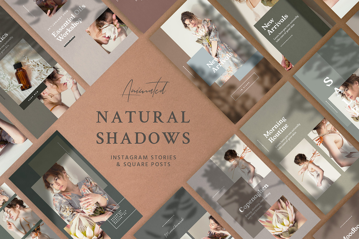 Natural Shadows Stories - Social Kit, a Social Media Template by Sparrow & Snow (Photo 1 of 11)