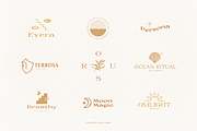 100 Handcrafted Logo Templates, a Branding & Logo Template by Ayya Studio (Thumbnail 8 of 25)