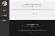 Intima - Clean & Responsive Resume, a Bootstrap Template by Codetic (Thumbnail 6 of 6)