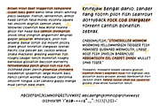 Orange Girl - handwritten font, a Handwritten Font by jyllyco (Thumbnail 2 of 6)