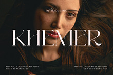 Khemer - Minimal Modern Serif Font