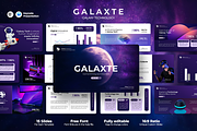 Galaxte - Ai Technology Keynote, a Presentation Template by QR Design Studio (Thumbnail 1 of 3)