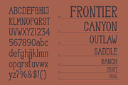 Canyonell - Country Display Typeface, a Serif Font by riff.type (Thumbnail 6 of 10)