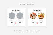 Food IG Templates vol.2 | PS & Canva, a Social Media Template by Studio Siv (Thumbnail 5 of 5)