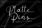 Flatte Rins || Elegant Classy Script, a Script Font by Ermedia Studio (Thumbnail 1 of 6)