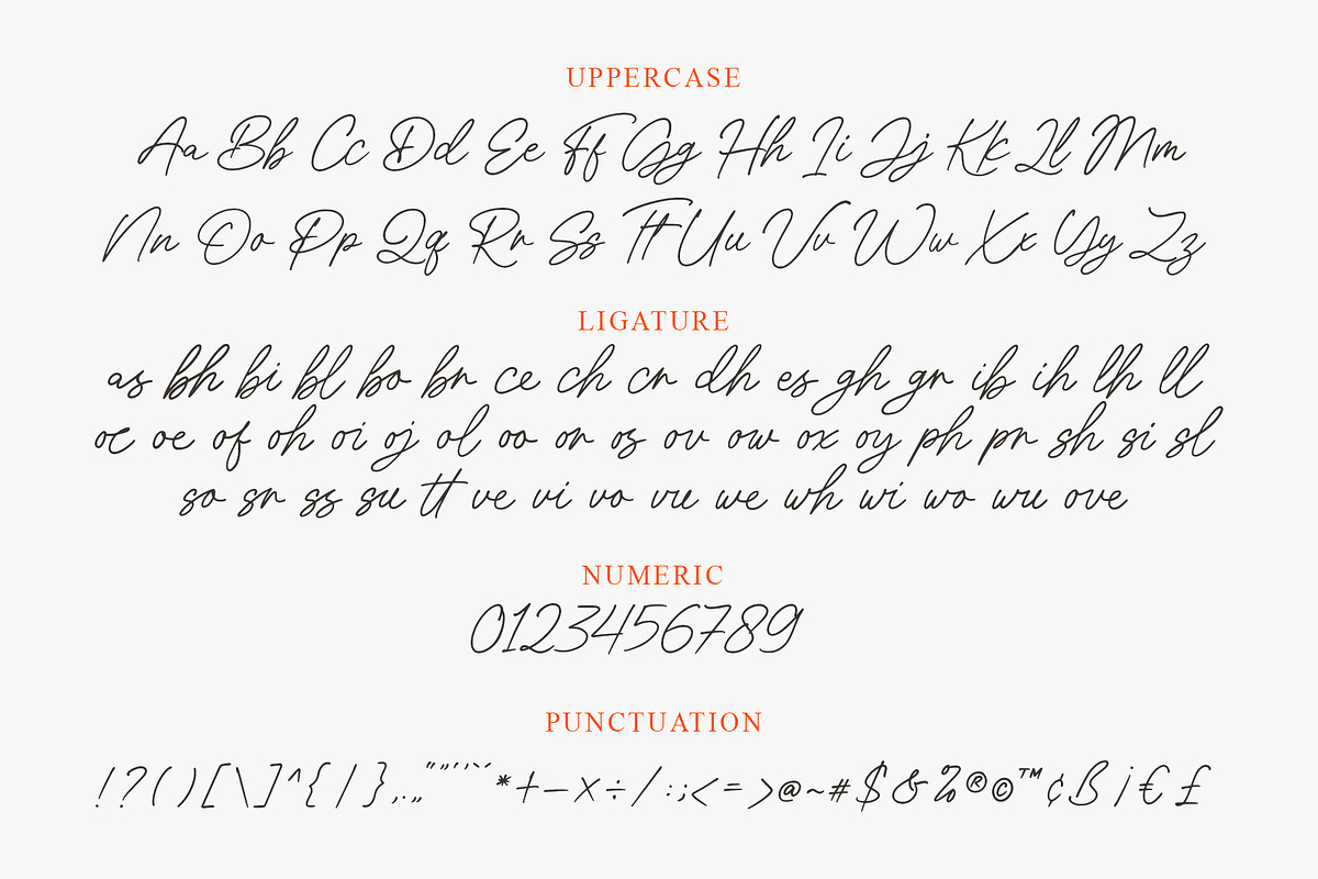 Charlotte Stylish Modern Calligraphy, a Handwritten Font by Myn Type (Photo 17 of 19)