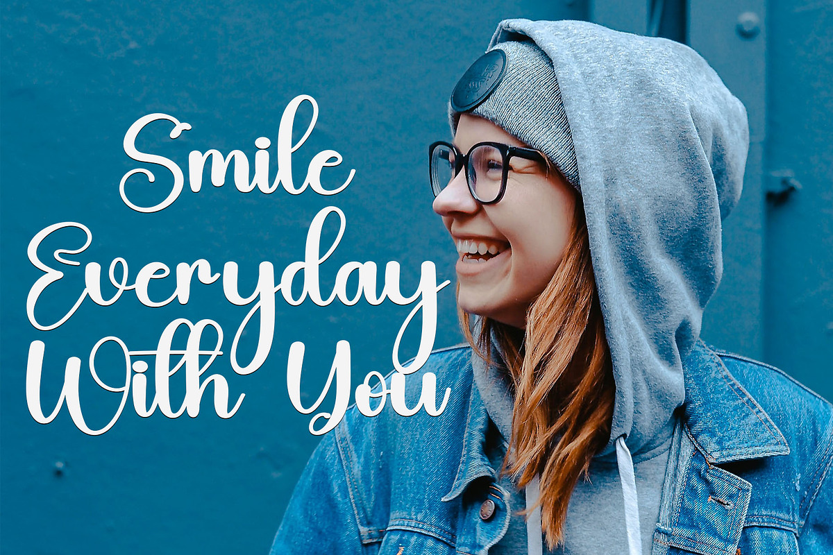 Longday, a Script Font by FreshTypeINK (Photo 7 of 7)