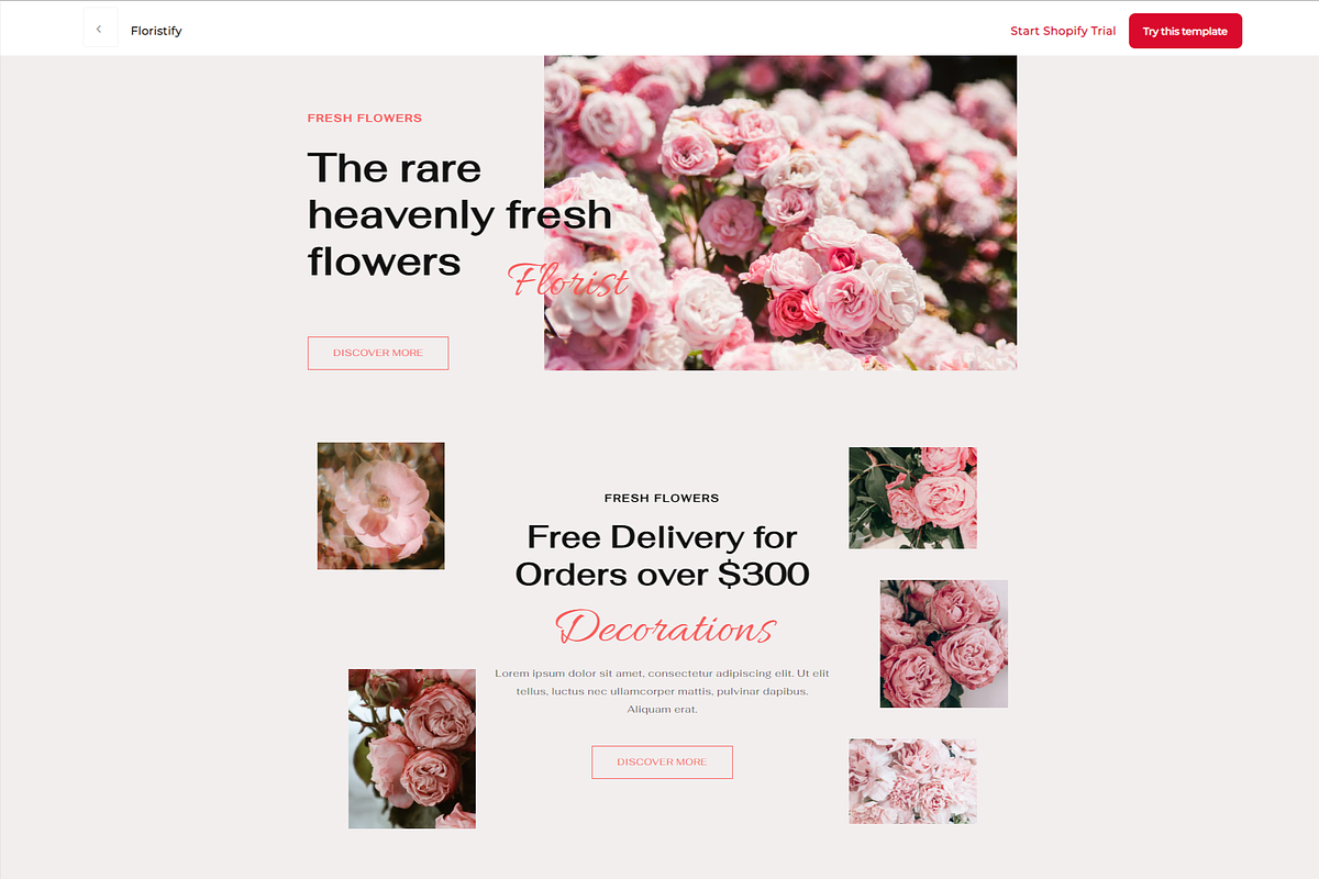 Floristify Store Shopify Template, a Shopify Template by LTheme
