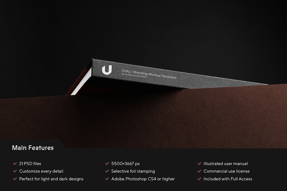 Unify Branding Mockup Kit, a Product Mockup by Mockup Cloud (Photo 4 of 22)