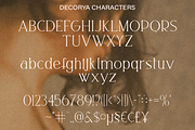 Decorya - 3 Font Modern, a Serif Font by Dharmas Foundry (Thumbnail 13 of 14)