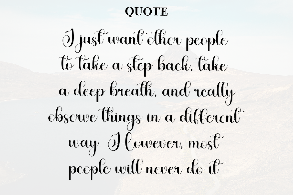 Monday Vacation, a Handwritten Font by FreshTypeINK (Photo 3 of 8)