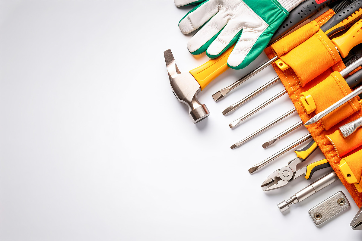 DIY Hand Tools Stock Photo Bundle, an Object Illustration by StockVerse Creative (Photo 3 of 4)