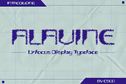 Alavine Unfocus, a Sans Serif Font by Craft Supply Co. (Thumbnail 1 of 8)