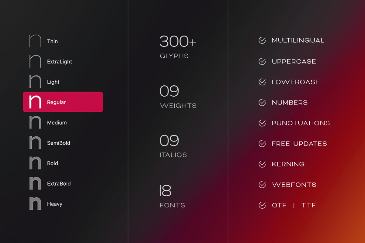 Techno Nue -  Modern Sans-Serif Font, a Sans Serif Font by Webhance Studio (Photo 6 of 12)