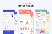 RETEM – Responsive Templates, a Landing Page Template by laaqiq (Thumbnail 4 of 25)