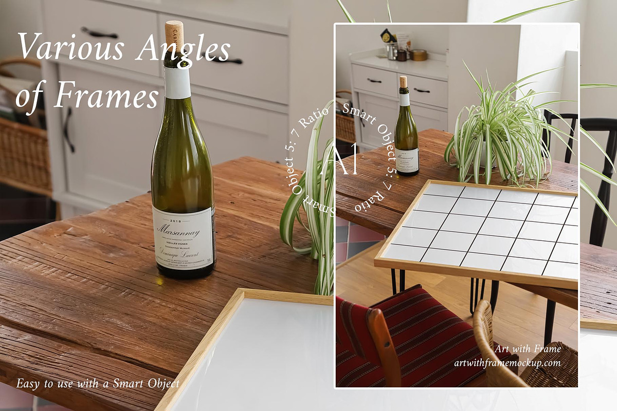 Frame Mockup - Paris Apartment 1, a Product Mockup by ArtwithFrame (Photo 6 of 12)