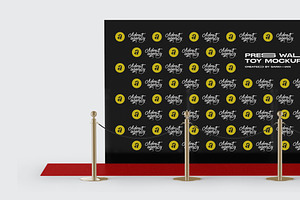 Press Wall Mockup