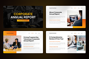 Corporate Annual Report PowerPoint, a Presentation Template by SquidPixey (Thumbnail 2 of 7)